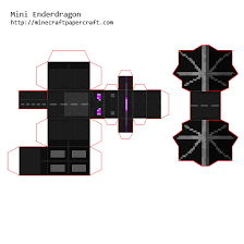 Laden sie fotos, illustrationen und bilder kostenlos herunter. Ender Dragon Papercraft Minecraft Movible Novocom Top