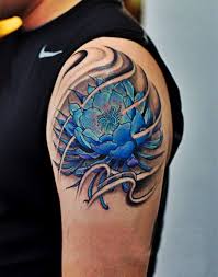 65 Lotus Flower Tattoo Designs That Is Full Of Meanings Men Flower Tattoo Black Lotus Tattoo Tattoos For Guys