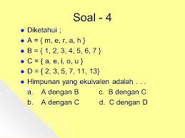Latihan Soal Himpunan Ppt Download
