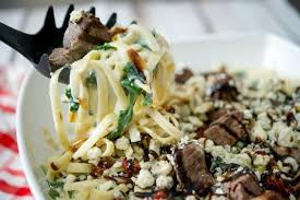 Steak Gorgonzola Alfredo Carrie S Experimental Kitchen Recipe Gorgonzola Recipes Grilled Steak Recipes Steak Gorgonzola