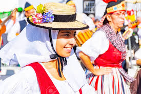 It can be divided into two periods: Lanzarote Dec 15 2018 Traditional Dresst People At A Folklore Show In The Old Town Of Teguise On The Island Of Lanzarote On The Canary Islands Of Spain Stock Photo Picture