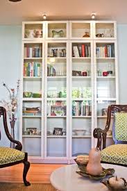 Cottage Kerf Living Room Kath Eats Real Food Ikea Bookshelf Hack Living Room Shelves Bookcase With Glass Doors