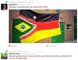 Die flagge argentiniens zeigt drei gleich breite horizontale streifen: Symbolbild Deutsche Fahne Frisst Brasilianische Mainz