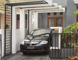 Variasi penutup lantai carport minimalis modern yang bisa material penutup lantai carport memang. Inspirasi Carport Minimalis