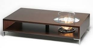 The fresh design is practical and fun. Innovative Coffee Table Houses A Built In Eco Friendly Fireplace Ecofriend