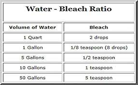 Yes you can purify water with bleach but you have to pay attention to expiration date and the concentration of sodium hypochlorite. By Ken Jorgustin Modern Survival Blog If Your Water Source Is Uncertain You Should Treat It First Before Drinki Bleach Water Survival Blog Survival Prepping