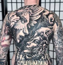 Black And Grey Realism Tattoo Design Woman Filigree Back Tattoos For Guys Tattoos Body Tattoos