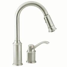 Moen sinks are a popular choice for timeless style, versatile utility and exceptional durability. Countertop Mixer Tap Aberdeen 7590csl Moen Stainless Steel Self Closing Kitchen