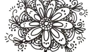 The contours of the petals do not have to be copied exactly from my drawing, they may have a different shape. How To Draw Cool Designs Draw Flower Designs Mat Youtube