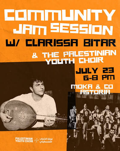 Community Jam Session with Clarissa Bitar and the Palestinian Youth Choir