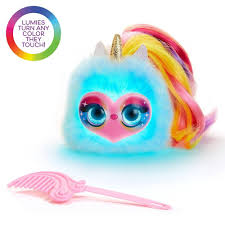 Pomsies Lumies Rainbow Charged Interactive Pet Pixie Pop Toys For Girls Happy Christmas Day Gifts For Girls