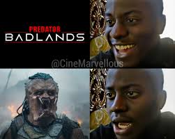 😃😧 #PredatorBadlands