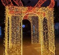 Outdoor Motif Lights 3d Giant LED Ball Arch Lighting - BBIER®