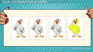 visual discrimination activities games video lesson transcript study com