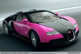 Pink And Black Bugatti Bugatti Veyron Veyron Bugatti