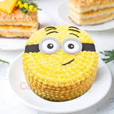 Here is a video on 3 different types of beautiful and easy christmas cake decorating ideas without fondant. Order No Fondant Themed Minion Cakes From 1 Bakery Gurgaon Bakers