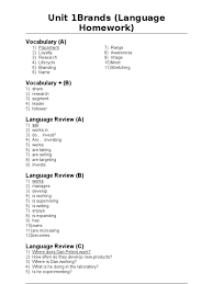 Or no, it isn't activity 3 English For Business Unit 1 Brands Turnitin Employment