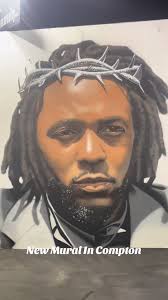 Compton Mural of Kendrick