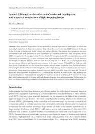 Check spelling or type a new query. Pdf A New Led Lamp For The Collection Of Nocturnal Lepidoptera And A Spectral Comparison Of Light Trapping Lamps