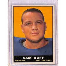 At Auction: 1961 Topps Football Sam Huff