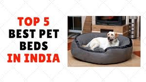 The sturdy foam base provides comfort and support, while the sides and back cuddle your pet for an increased sense of security. Top 5 Best Pet Bed For Dogs Cats In India At Lowest Price Online 2019 Youtube