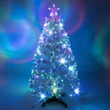 Summer is almost gone but there's still time to save! White Fibre Optic Christmas Tree With Multicoloured Leds Garden Trends