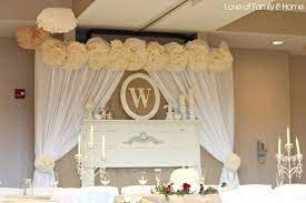 Feb 04, 2020 · is your small home cramping your style? Home Decorations Wedding Decoration Ideas Diy Rustic Chic Fall Simple Home Wedding Decoration Bridal Shower Rustic Head Table Wedding Backdrop Wedding Reveal