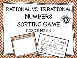 Rational Vs Irrational Numbers Sorting Activity Is A Quick And Engaging Way For Students To Irrational Numbers Irrational Numbers Activities Math Number Sense