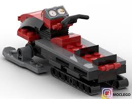 Snowmobile Ski Doo Cool Lego Legos Lego