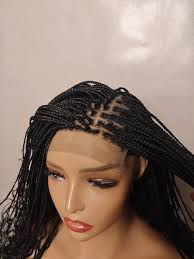 エルファバにインスパイアされたカール付きマイクロ編み込みウィッグ