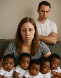 In 1995 he left, abandoning her with five black children: 30 years later  the truth shocked everyone! The newborn quintuplets immediately filled the  maternity ward with cries and noise. But the young