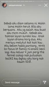 Seorang isteri yang tak mahu dikenali, telah membuktikan yang curang adalah satu pilihan. Isteri Penyanyi Rap Terkenal Dakwa Suami Curang