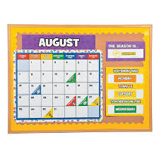Paw Print Bulletin Board Calendar Discontinued Bulletin Board Sets Last Day Of School School Events