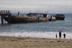 Seacliff Beach Santa Cruz Ca I Loved This Old Cement Ship As We Called It When We Were Kids It Was Still Intact And W Santa Cruz Beach Town Surfing Santa