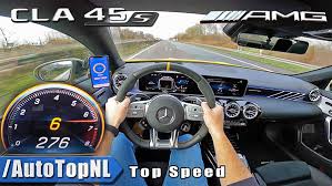 2020 Mercedes Amg Cla 45 S 4matic Top Speed On Autobahn Mercedes Benz Worldwide