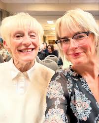 Oh what a lovely evening! My new favorite book from last summer is Sandwich  by Catherine Newman. Another favorite writer @heidikstevens interviewed her  tonight through the @glenpublib. Whew! My mama and I