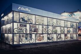 Gallery Of Electra Bikehub Andrey Ukolov Ekaterina Osipova 7 Bicycle Shop Bicycle Store Retail Design