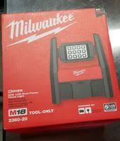 Flashlights And Work Lights 126393 Milwaukee 2360 20 M18 18v Cordless Lithium Ion Led Hp Flood Work Light New Buy It Now Work Lights Flood Lights Milwaukee