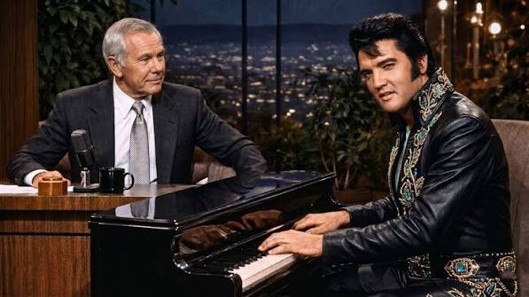 Johnny Carson Dared Elvis Presley to Play the Piano on Air — Minutes Later, Carson Was in Tears!