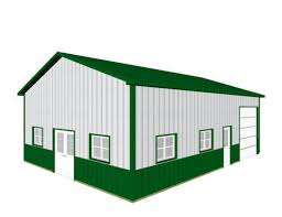 A fast and affordable way to add extra space to your home. 30 W X 40 L X 12 5 H Workshop Post Frame Building Material List At Menards