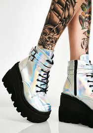 Spaced Out Technopagan Boots Boots Platform Shoes Boots Goth Platform Boots