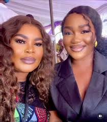 Actress Chinenye Uba Beautiful pictures Surface the Internet With Other Of  her colleagues, guess What Our Nollywood Bianca Chinenye isn't Looking B@d  oh Show her some love