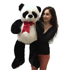 Shop our wide assortment of stuffed animals and plush toys. Big Stuffed Panda 36 Inch Soft Large 3 Foot Bear Big Plush Animal Walmart Com Walmart Com