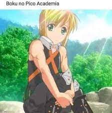 Boku No Pico Academia Name Pico Quirk Anaru Bakuhatsu 9gag