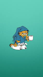 Mood Garfield Wallpaper Phone Lock Screen Wallpaper Cartoon Wallpaper Iphone
