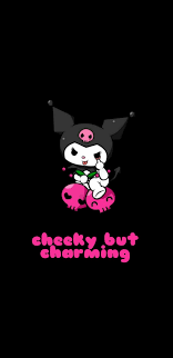 In such page, we additionally have number . Kuromi Wallpaper Hello Kitty Pictures Cute Black Wallpaper Sanrio Wallpaper