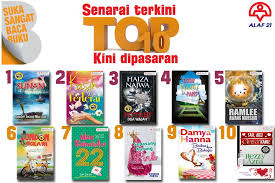Alaf 21 Senarai Terkini Top 10 Novel Alaf 21 Yang Sudah Facebook