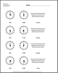 Start From Half Hours Analog Elapsed Time Worksheet Start From Half Hours Time Worksheets Elapsed Time Worksheets Math Worksheets
