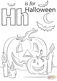 Halloween Alphabet Coloring Pages Halloween Preschool Halloween Coloring Halloween Coloring Pages