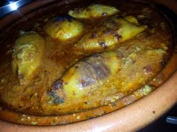 Tajine D Encornets Farcis Sauce A La Rouille Recette Tajine Recette Tajine Encornet